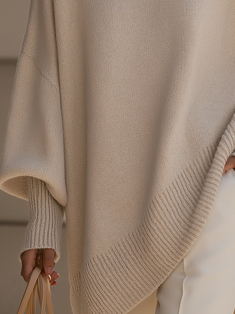 Mélanie | Oversized ponchosweater