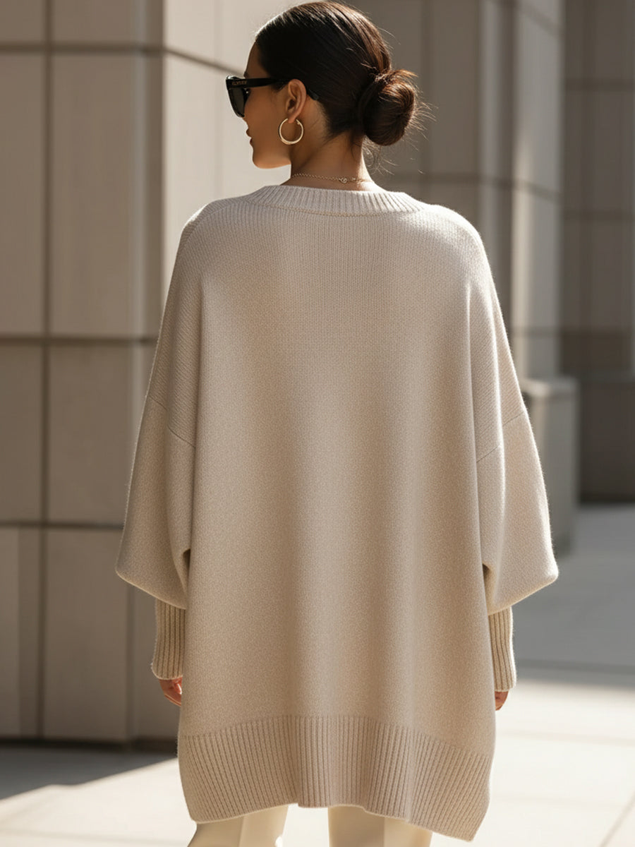 Mélanie | Oversized ponchosweater
