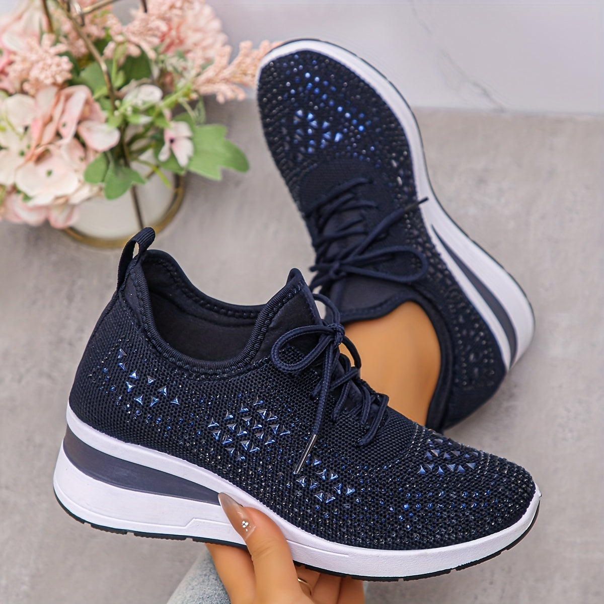 Justine | Lette og åndbare sneakers