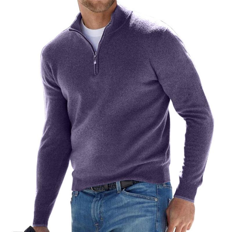 Yann | Sweatshirt med lynlås