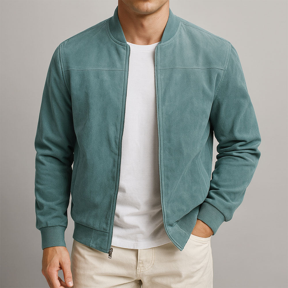 Étienne | Jakke med ruskindslook