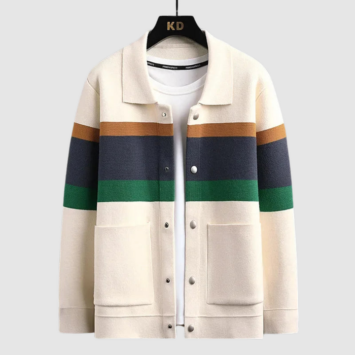 Aloys | Tofarvet cardigan