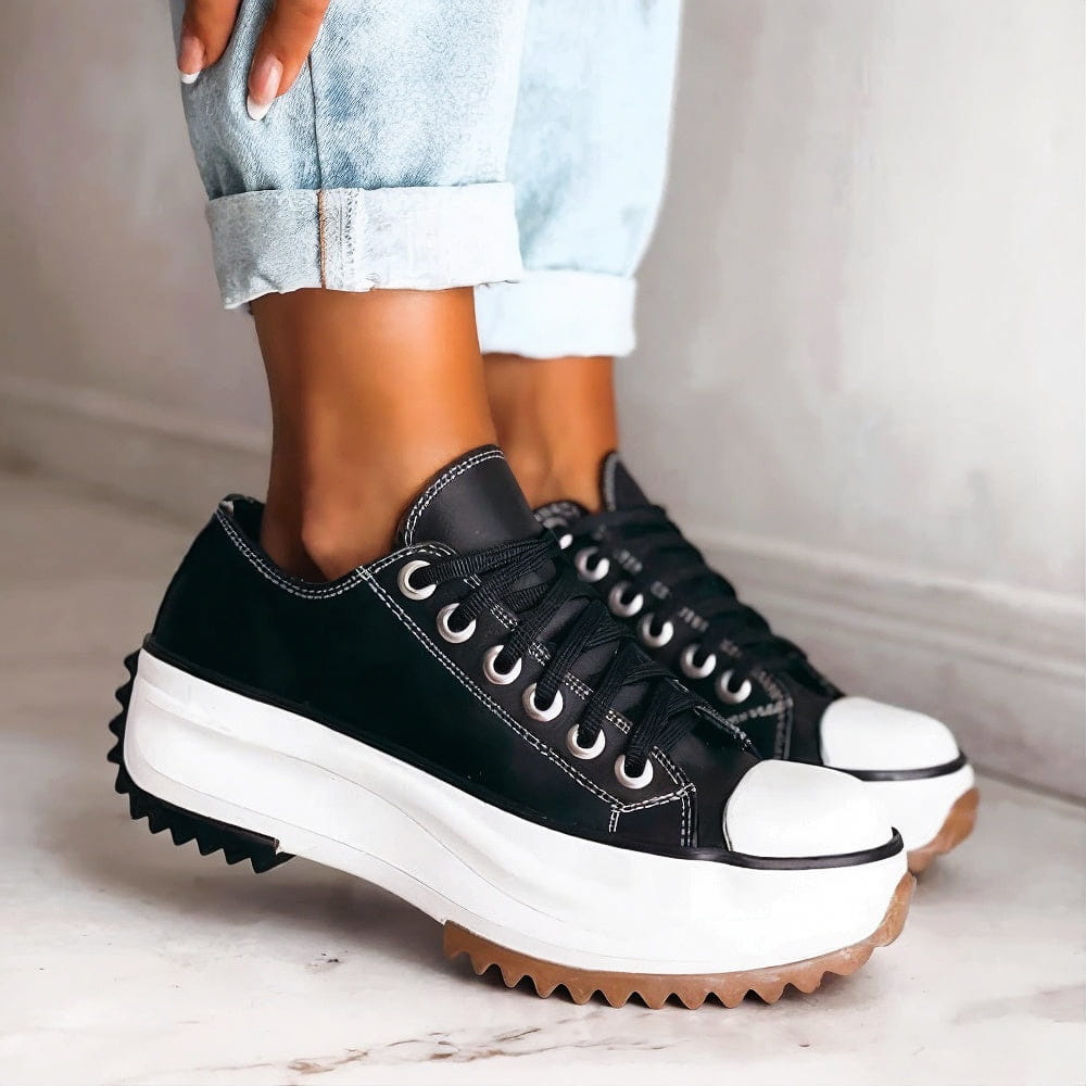 Émilie | Komfortable sneakers med plateau