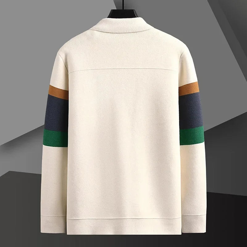 Aloys | Tofarvet cardigan