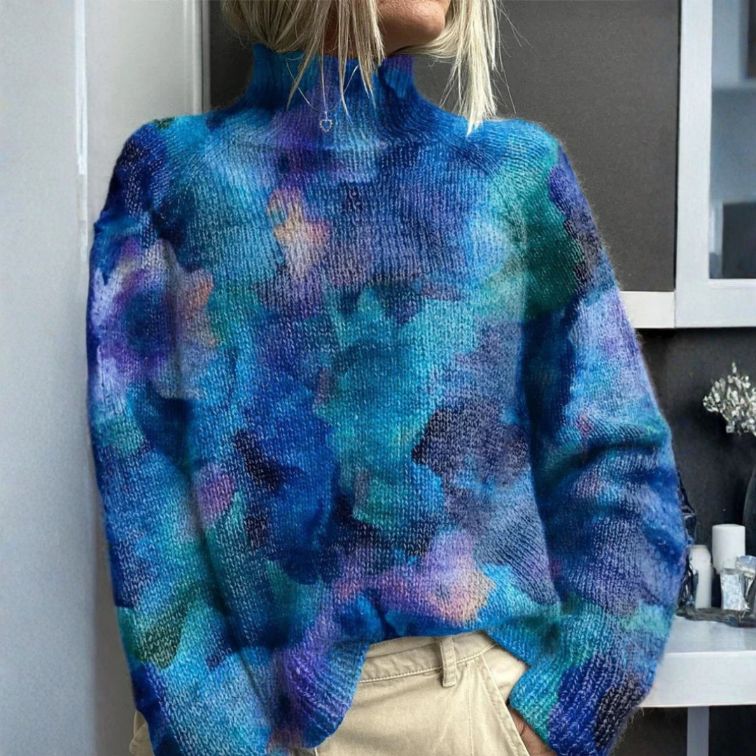 Marlène | Blød rullekravesweater