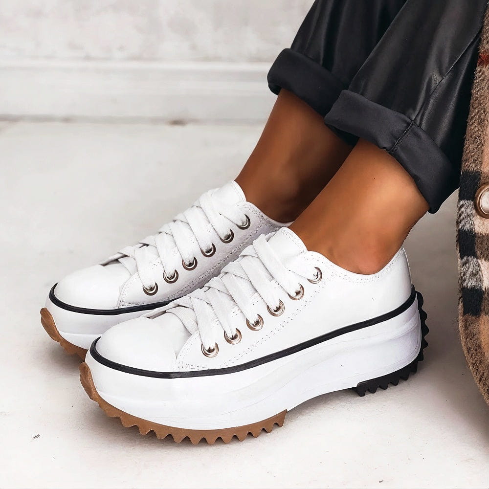 Émilie | Komfortable sneakers med plateau