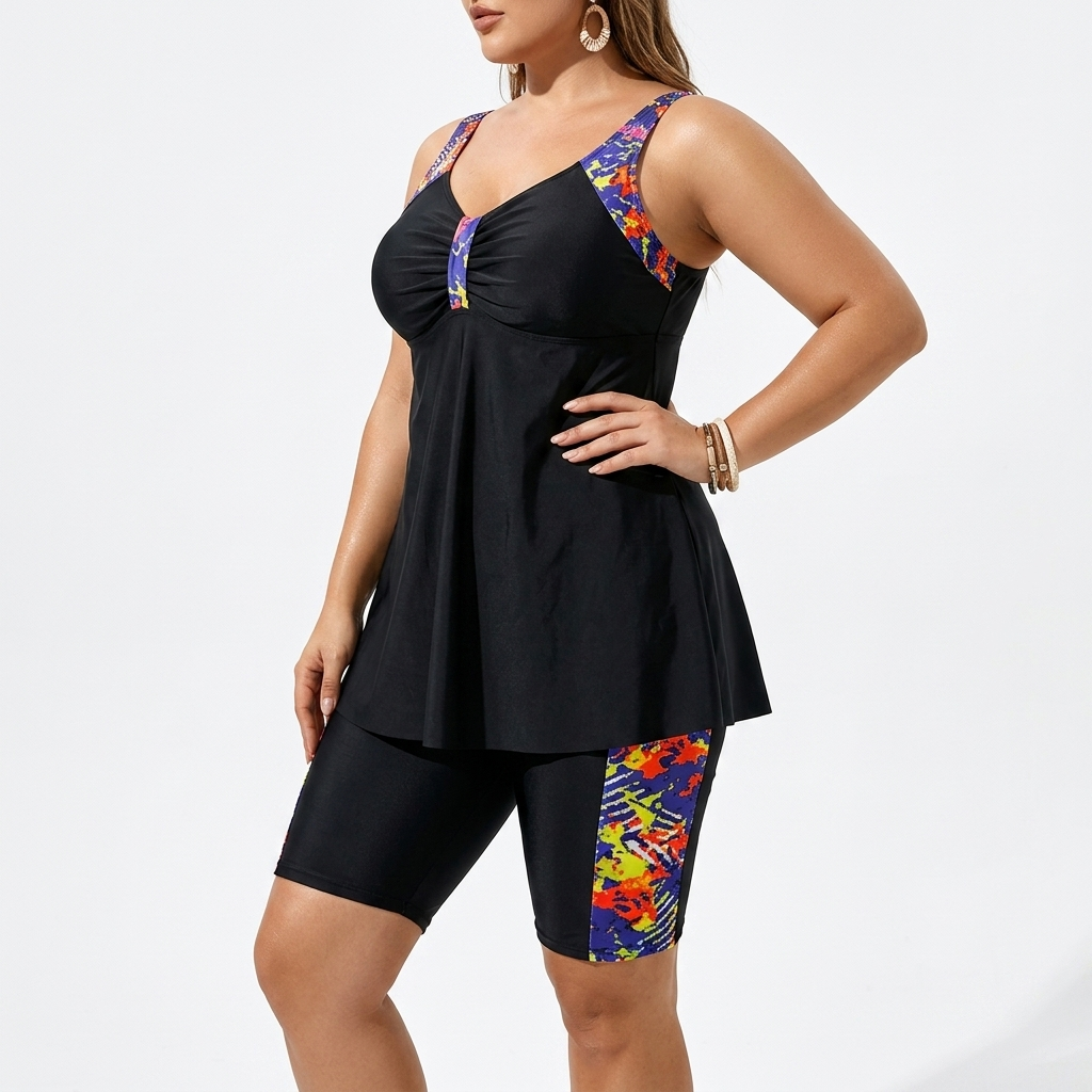 Malou | Formende tankini i plus size