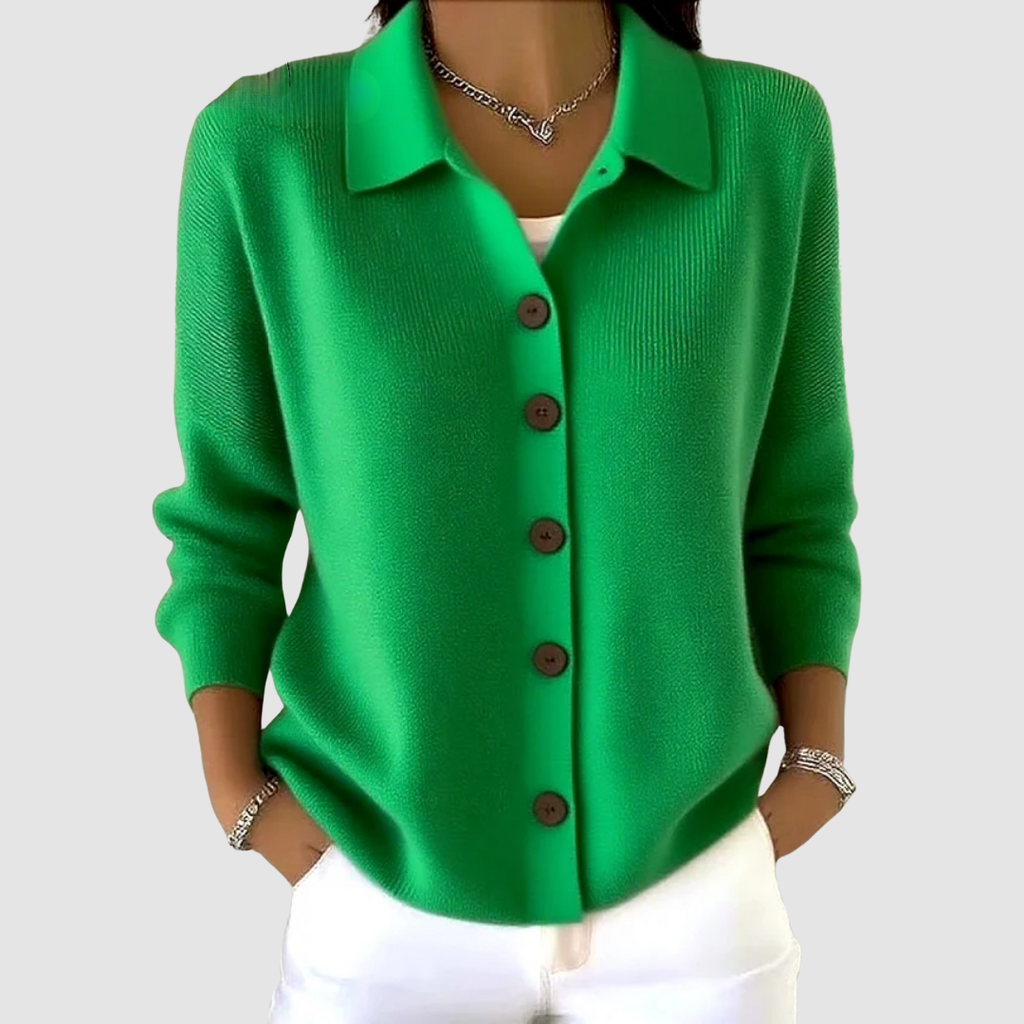Camille | Let cardigan med knapper