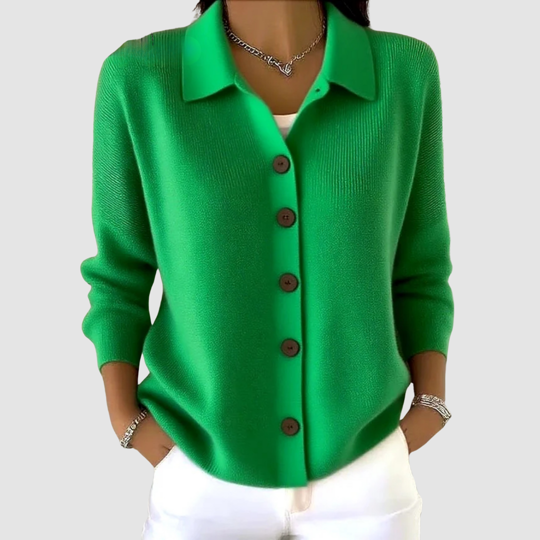 Camille | Let cardigan med knapper