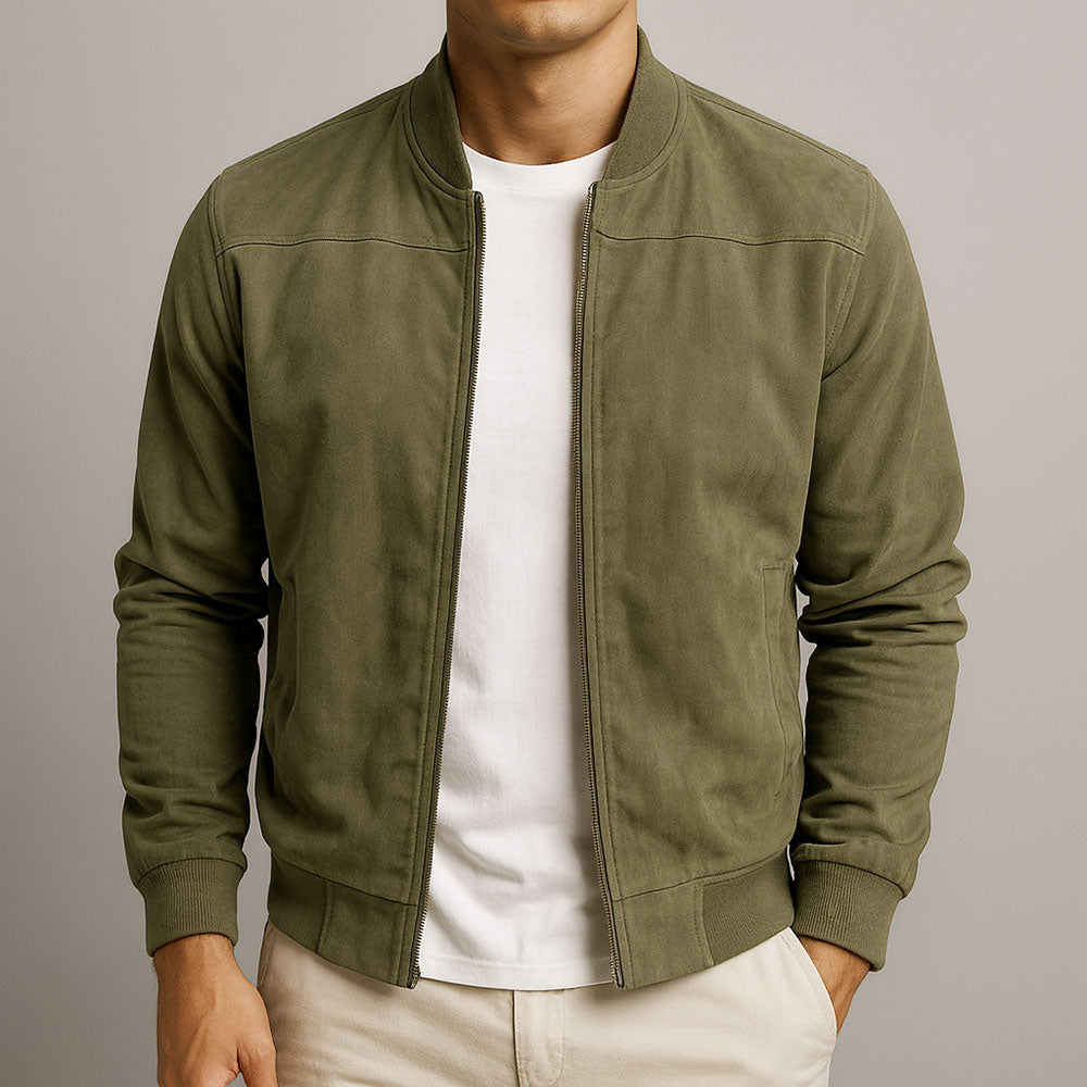 Étienne | Jakke med ruskindslook