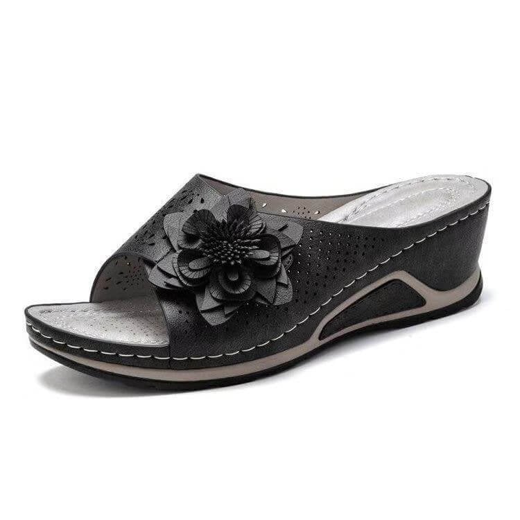 Marjolaine | Slip-on-sandaler med støtte