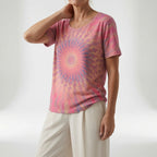 Louise | T-shirt med kunstnerisk print