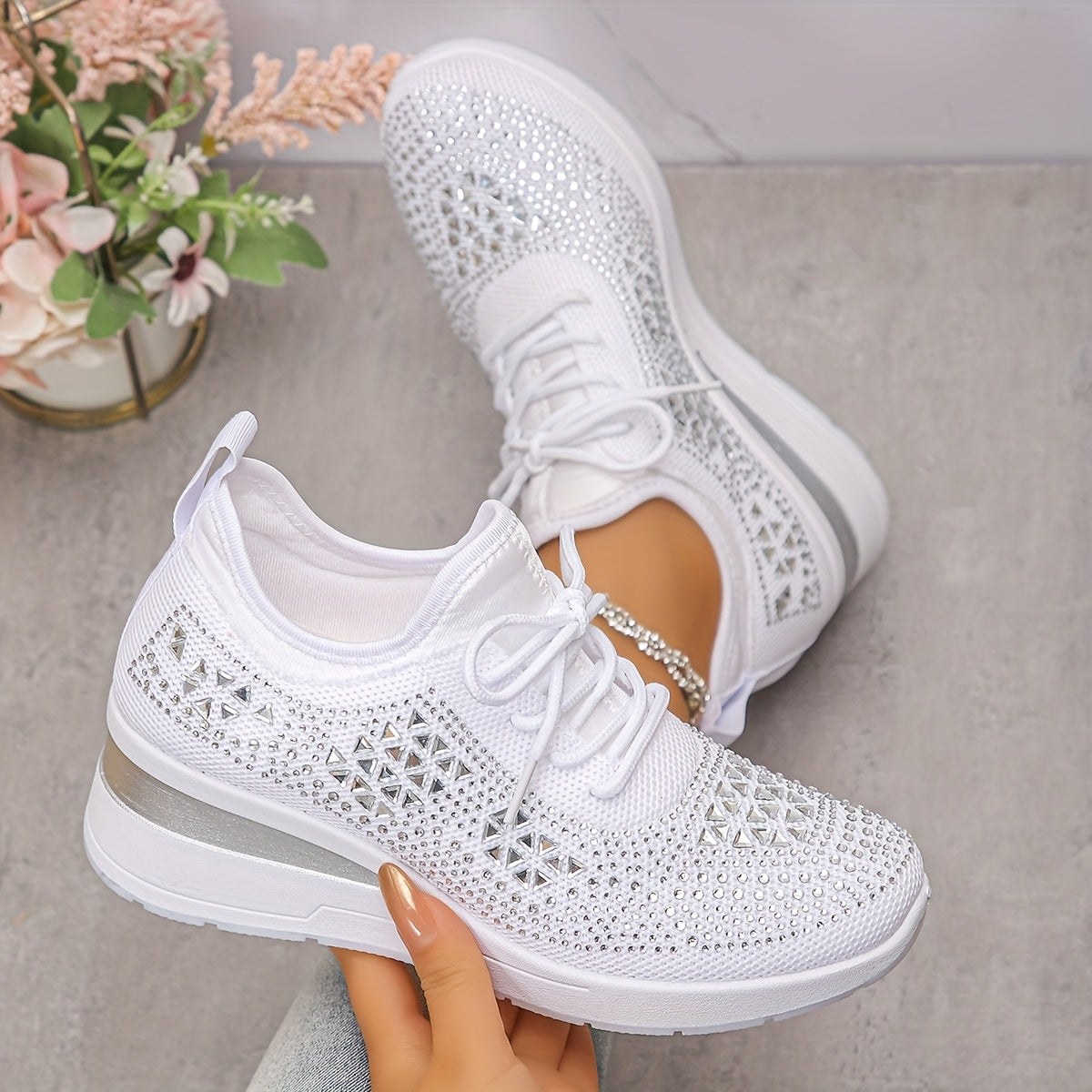 Justine | Lette og åndbare sneakers