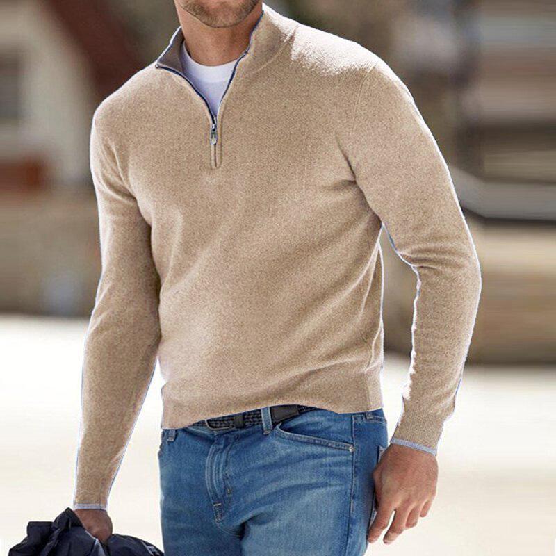 Yann | Sweatshirt med lynlås
