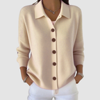Camille | Let cardigan med knapper