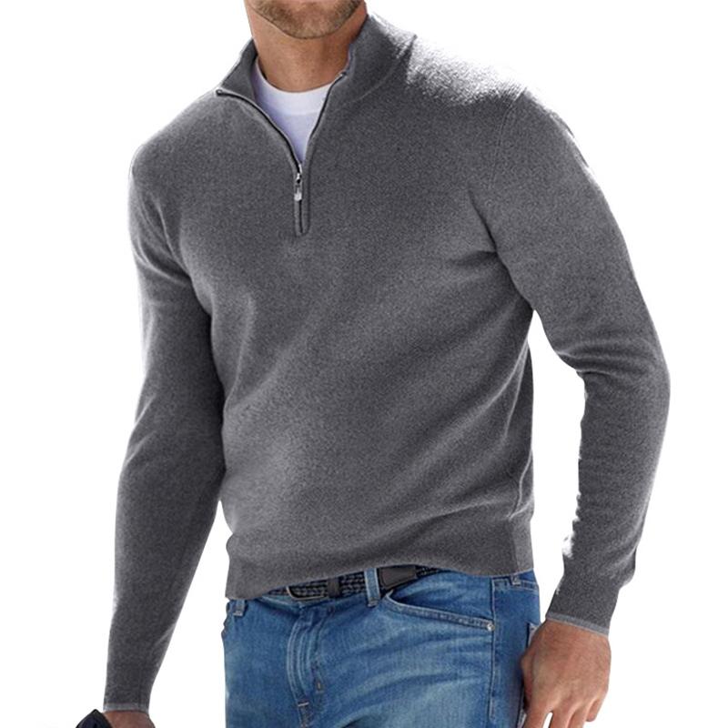 Yann | Sweatshirt med lynlås