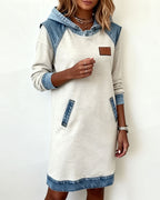 Kenza | Vinterkjole i denim