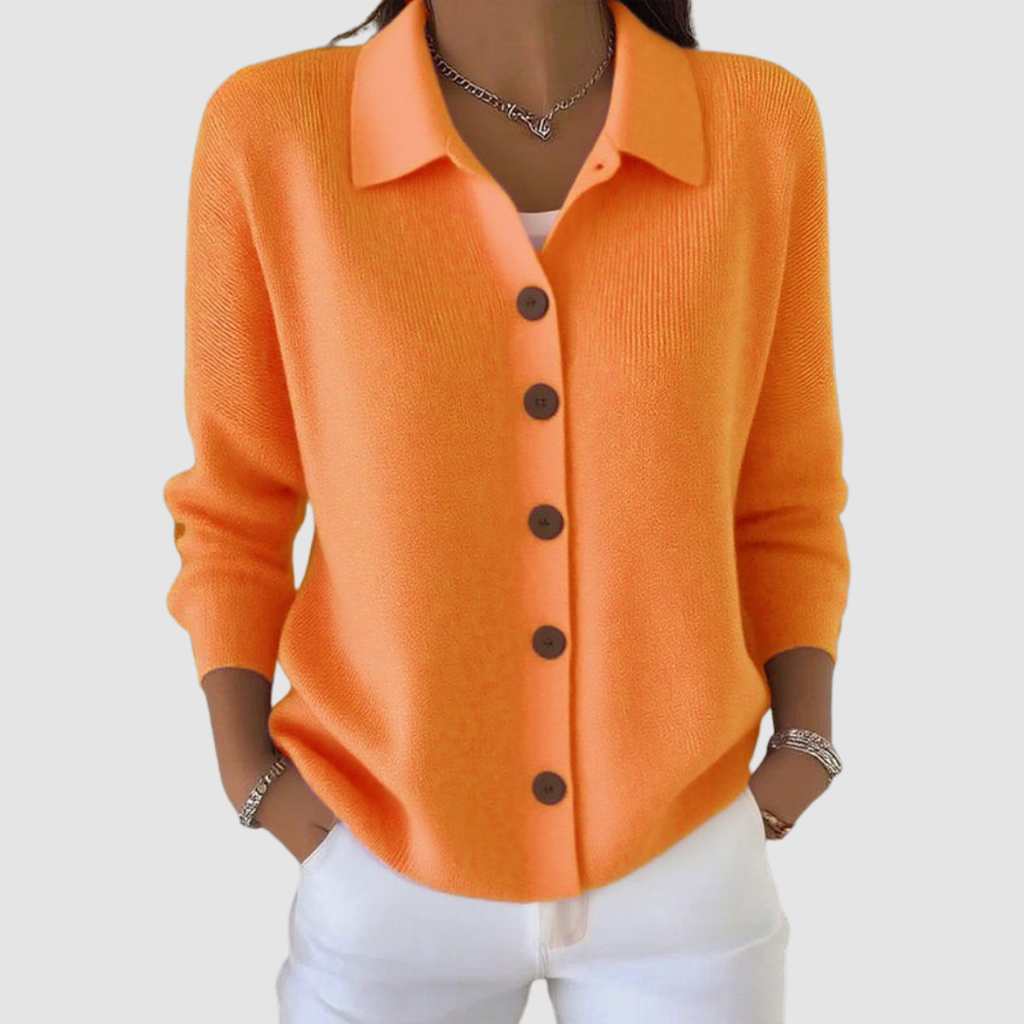 Camille | Let cardigan med knapper