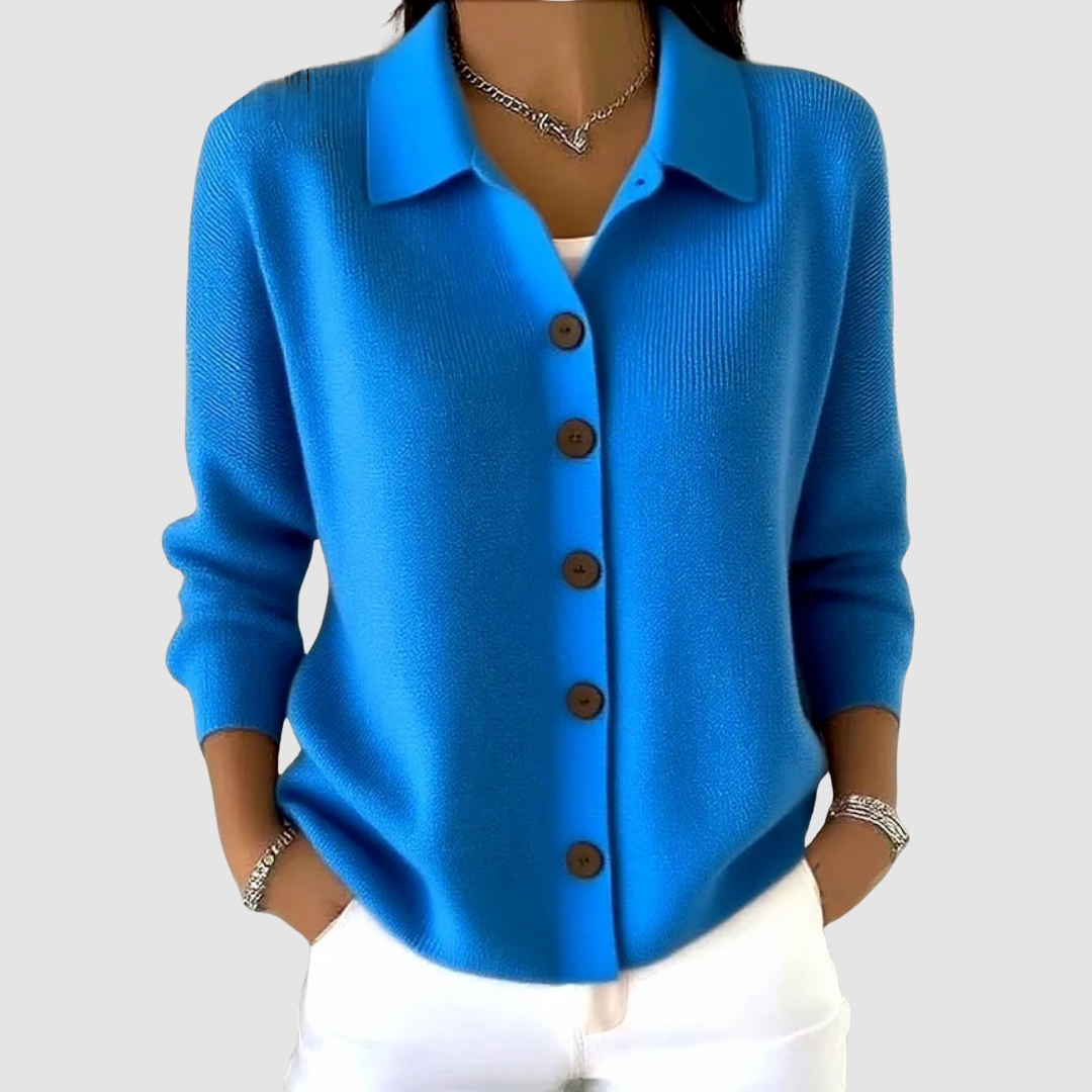 Camille | Let cardigan med knapper