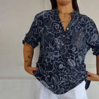 Coralie | Bluse med elegant print
