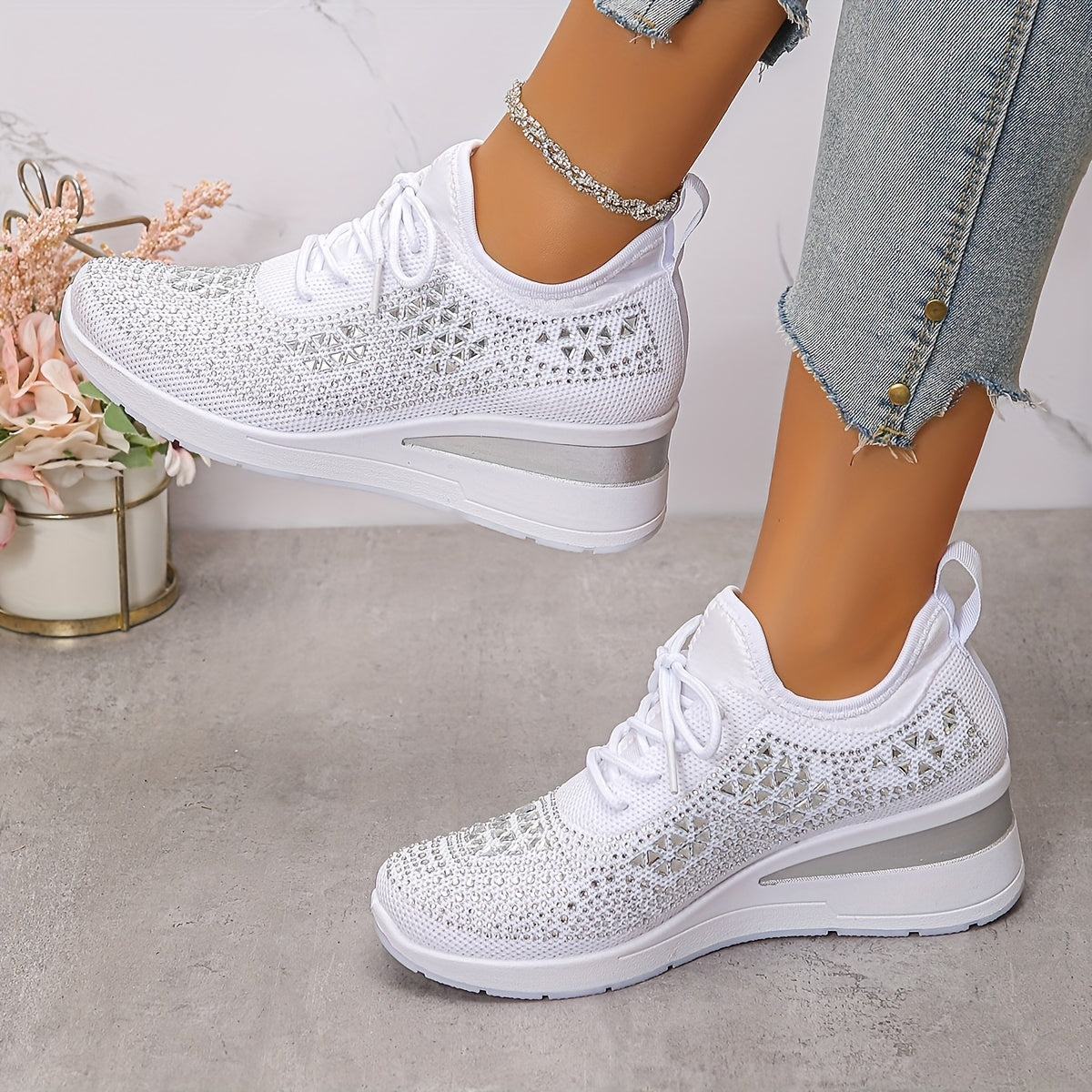 Justine | Lette og åndbare sneakers