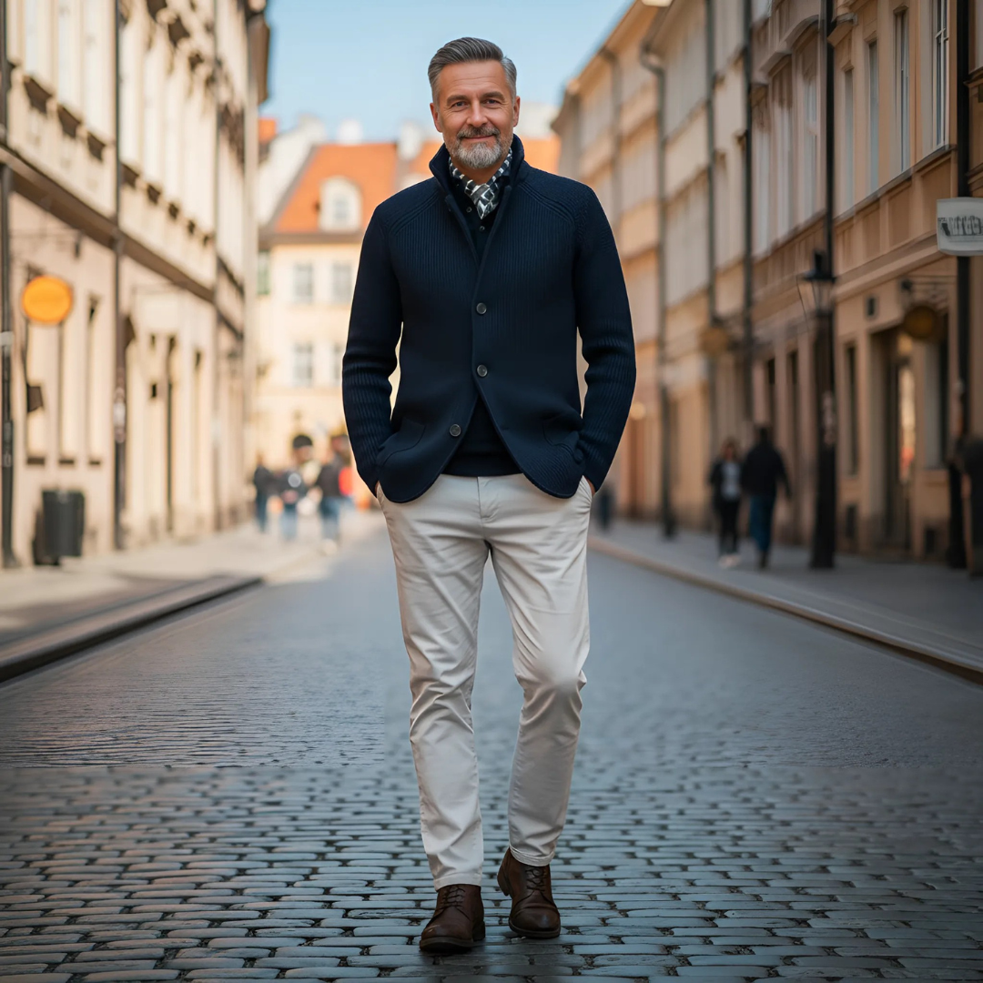 Nils | Strikket cardigan