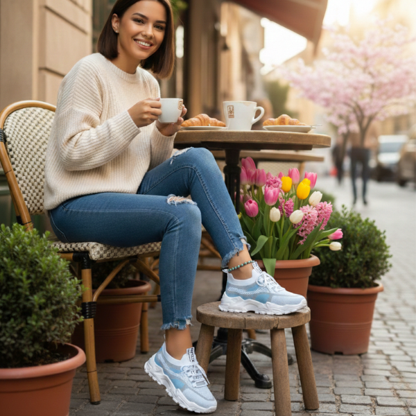 Axelle | Lette sportssneakers