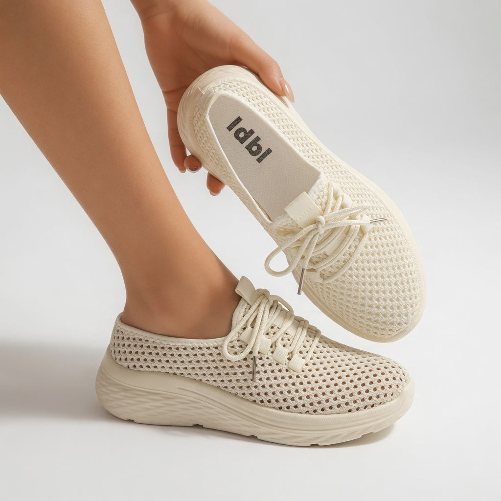 Anaëlle | Perforerede sneakers med plateau