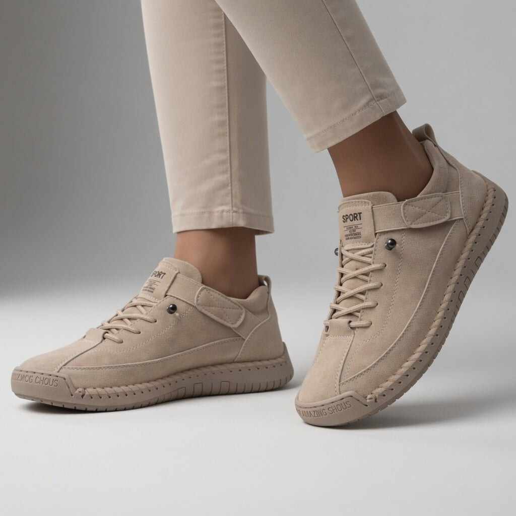 Eugénie | Sneakers med flettet sål