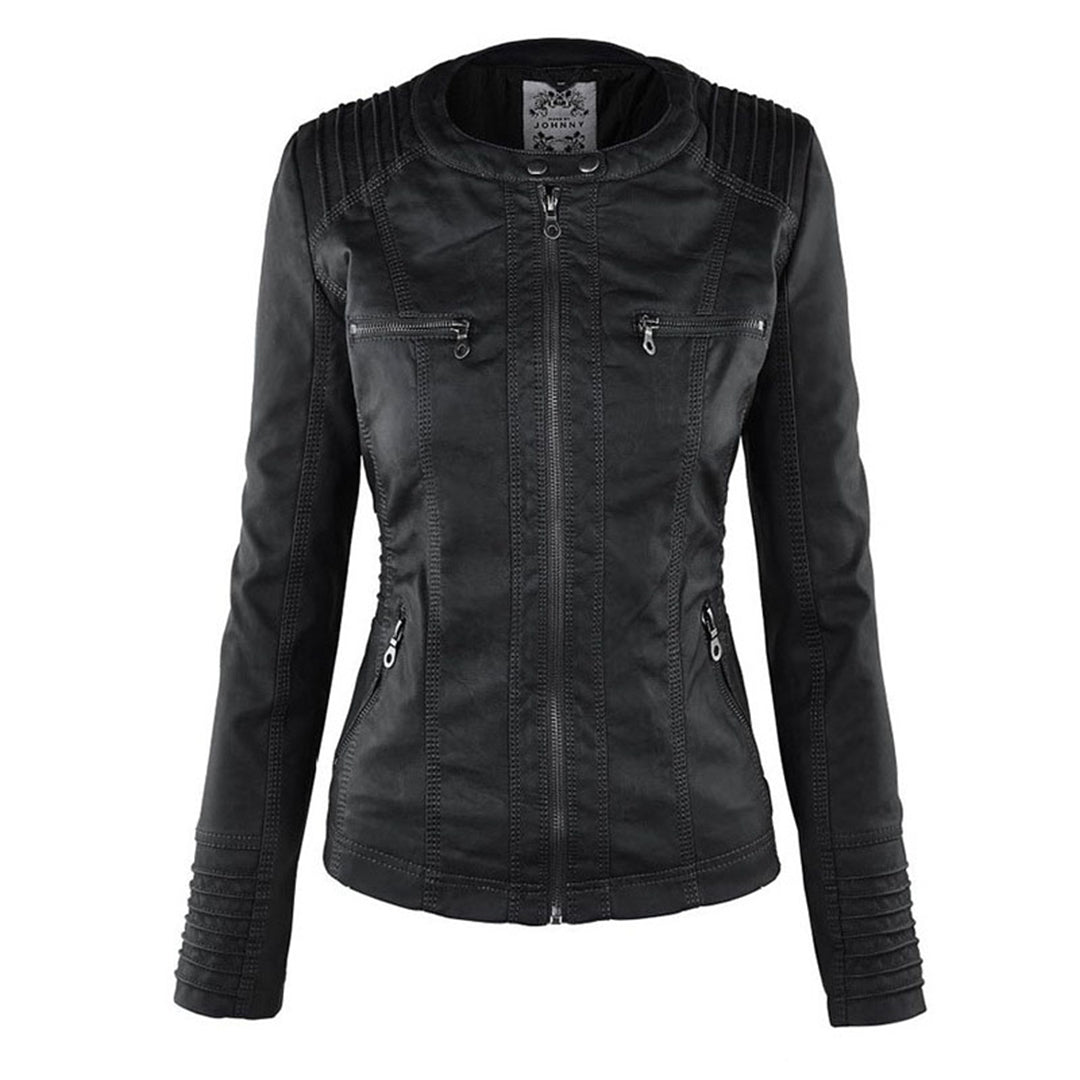 Mona | Struktureret jakke med urban stil