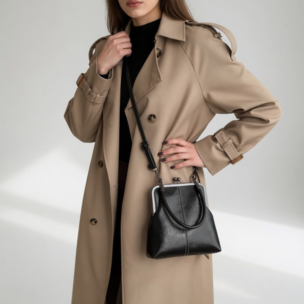 Suzon | Retro taske med lås