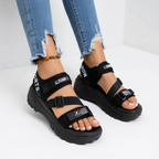 Ida | Sporty-chikke platformsandaler