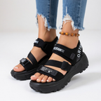 Ida | Sporty-chikke platformsandaler