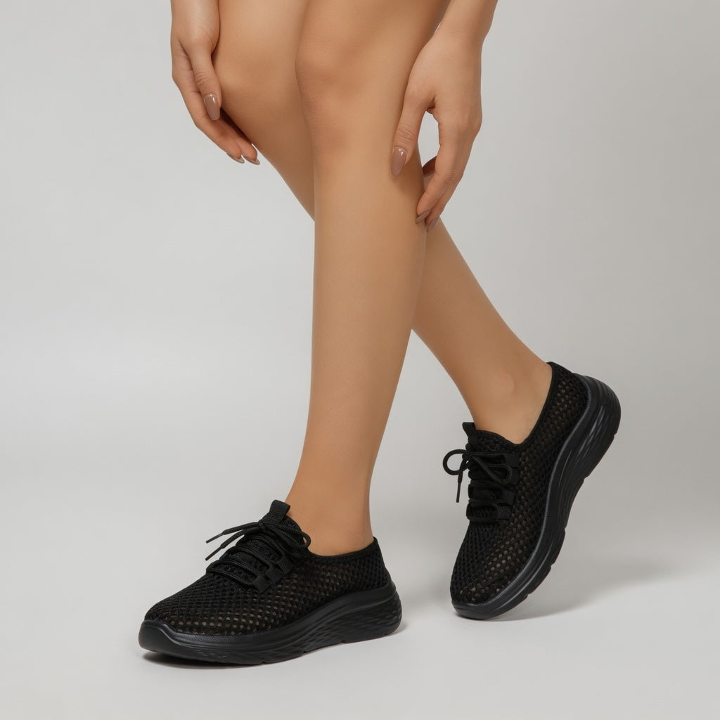 Anaëlle | Perforerede sneakers med plateau