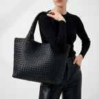 Zara | Flettet shopper med pung