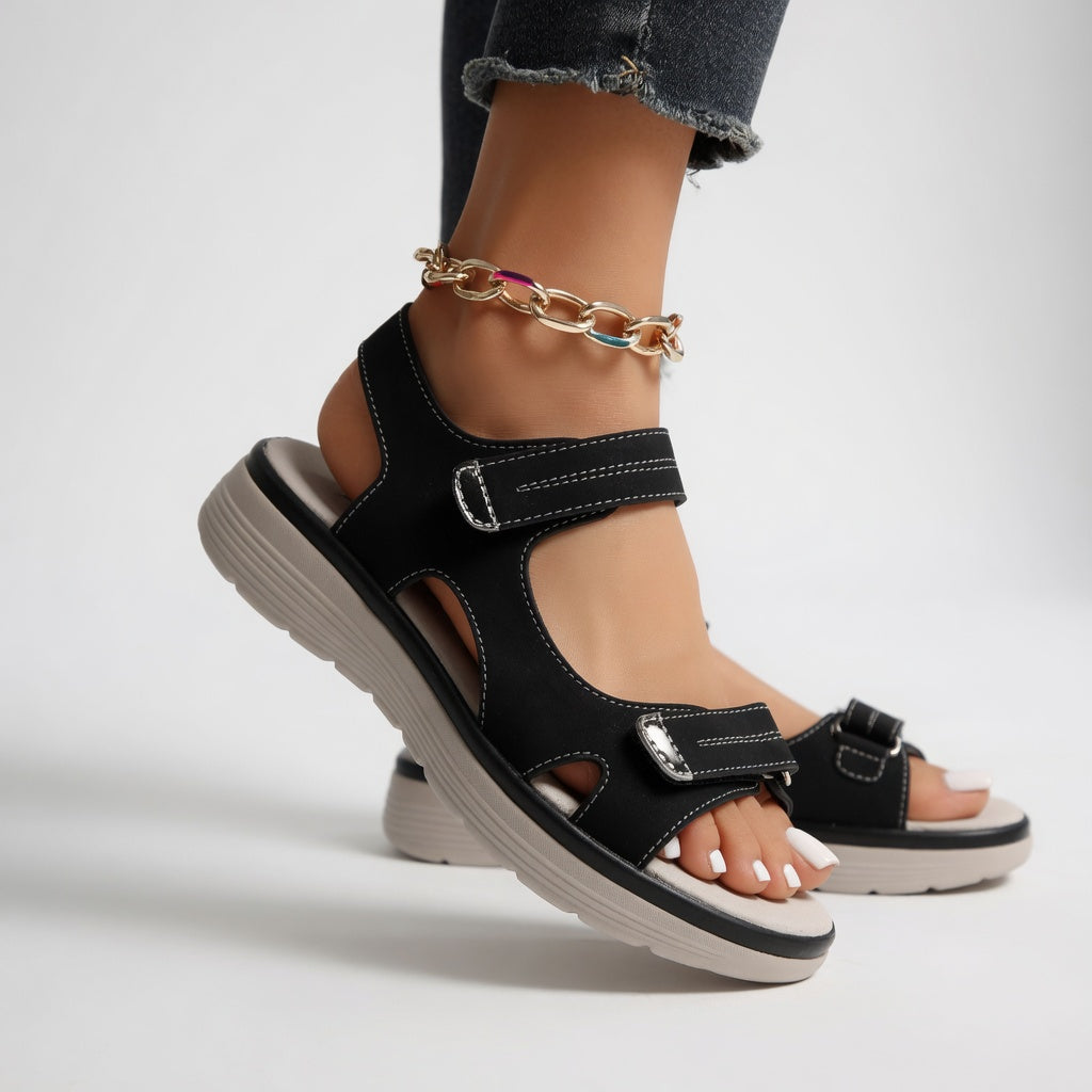 Antoinette | Sportssandaler med velcrolukning