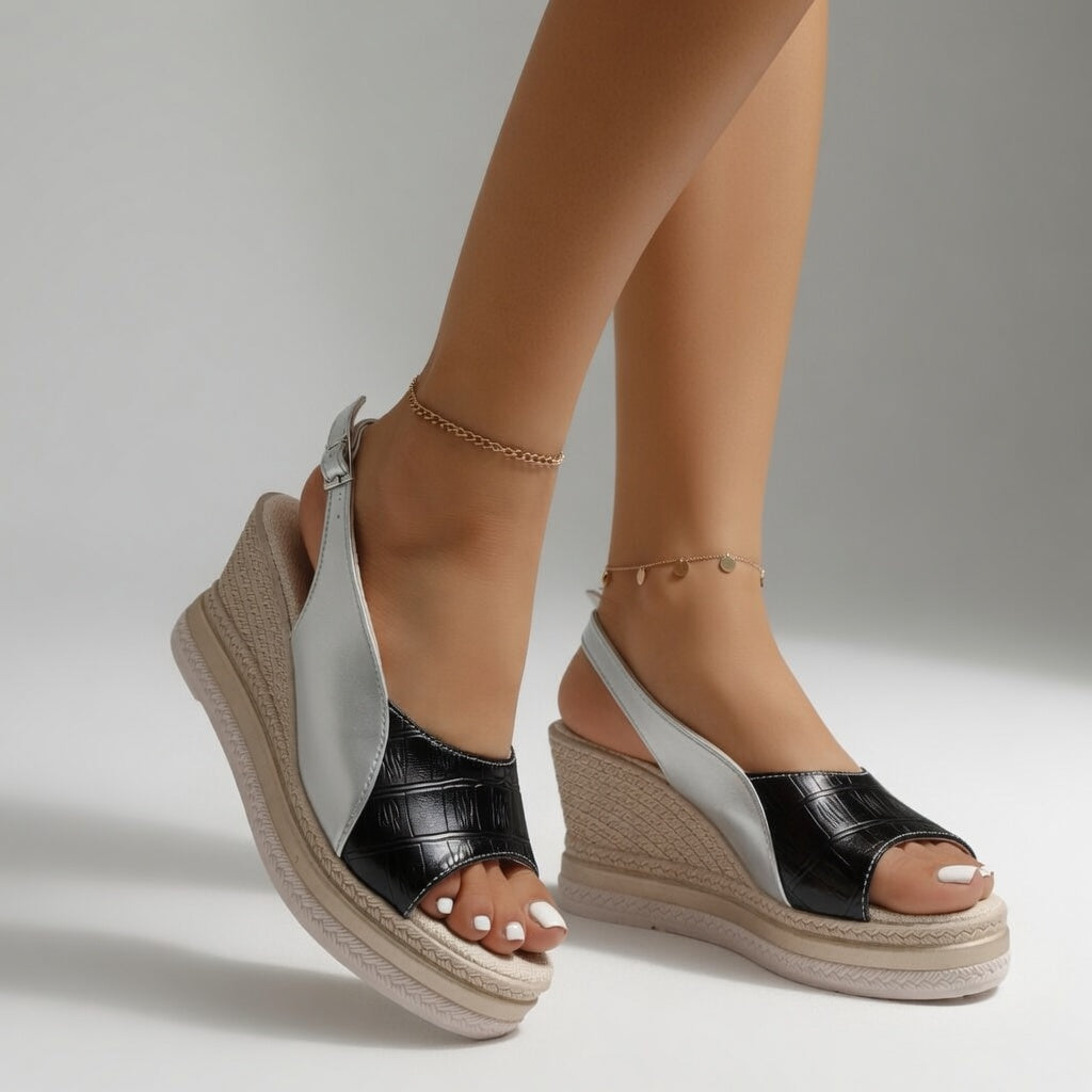 Augustine | Kilesandaler i espadrillestil