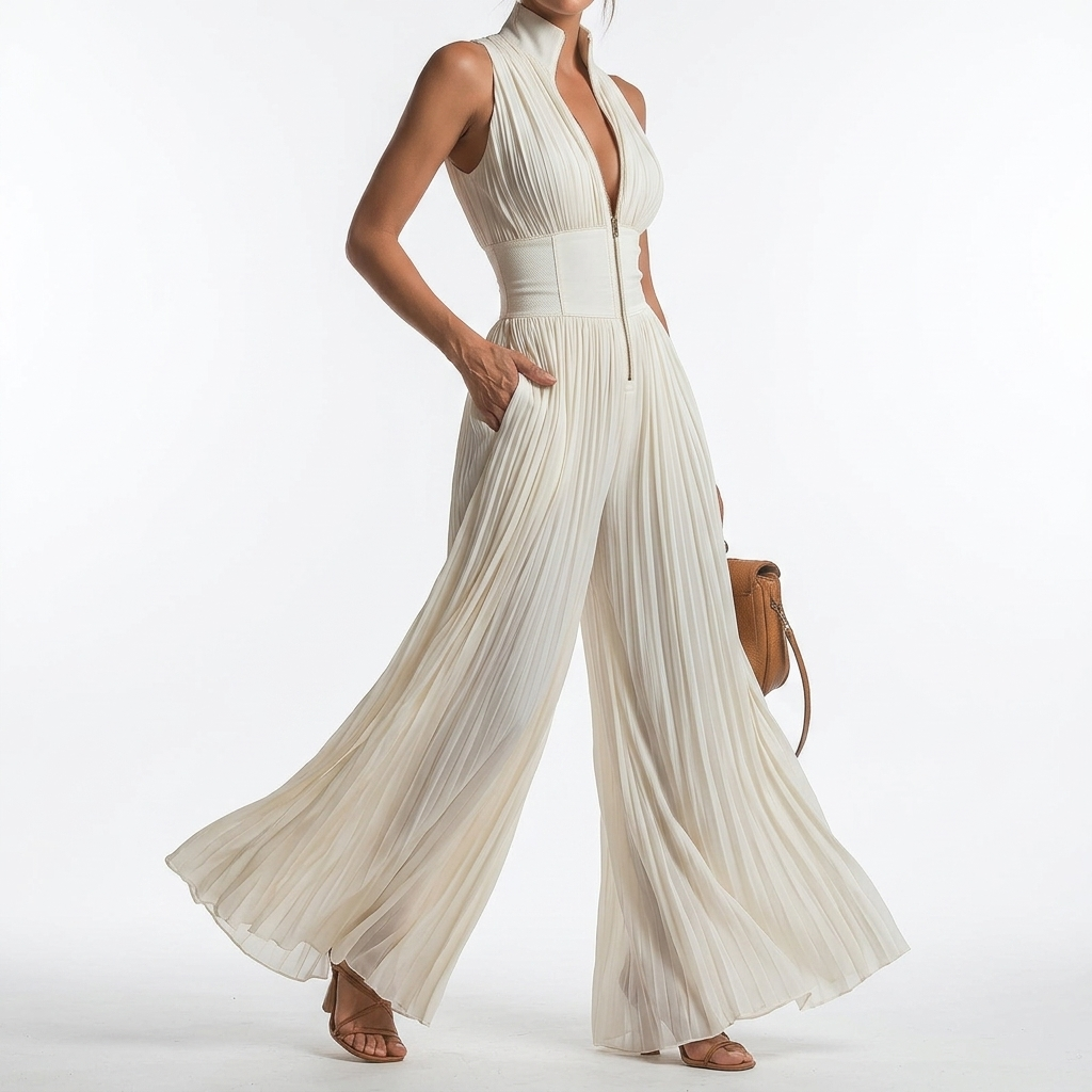 Fiona | Blomstret jumpsuit