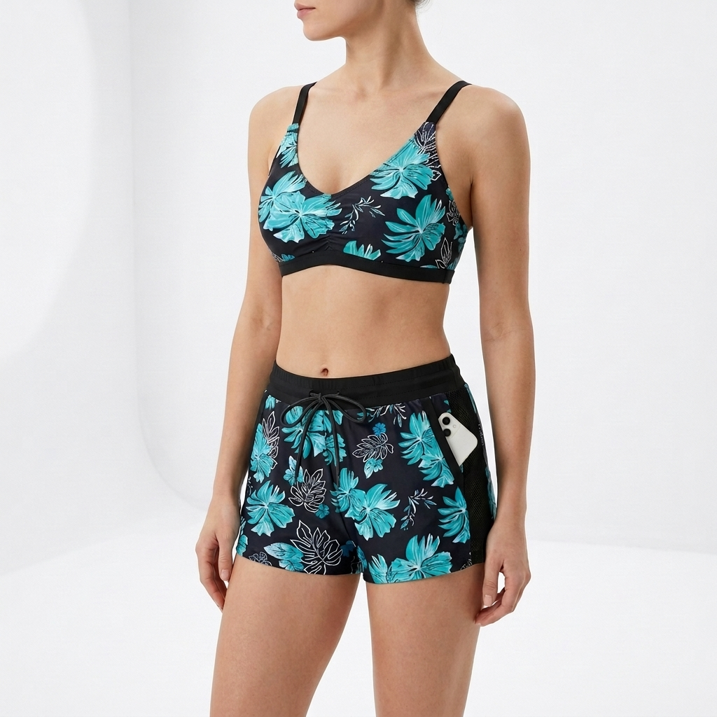 Océlia | Tredelt tankini med shorts