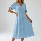 Corisande | Broderet bohemekjole