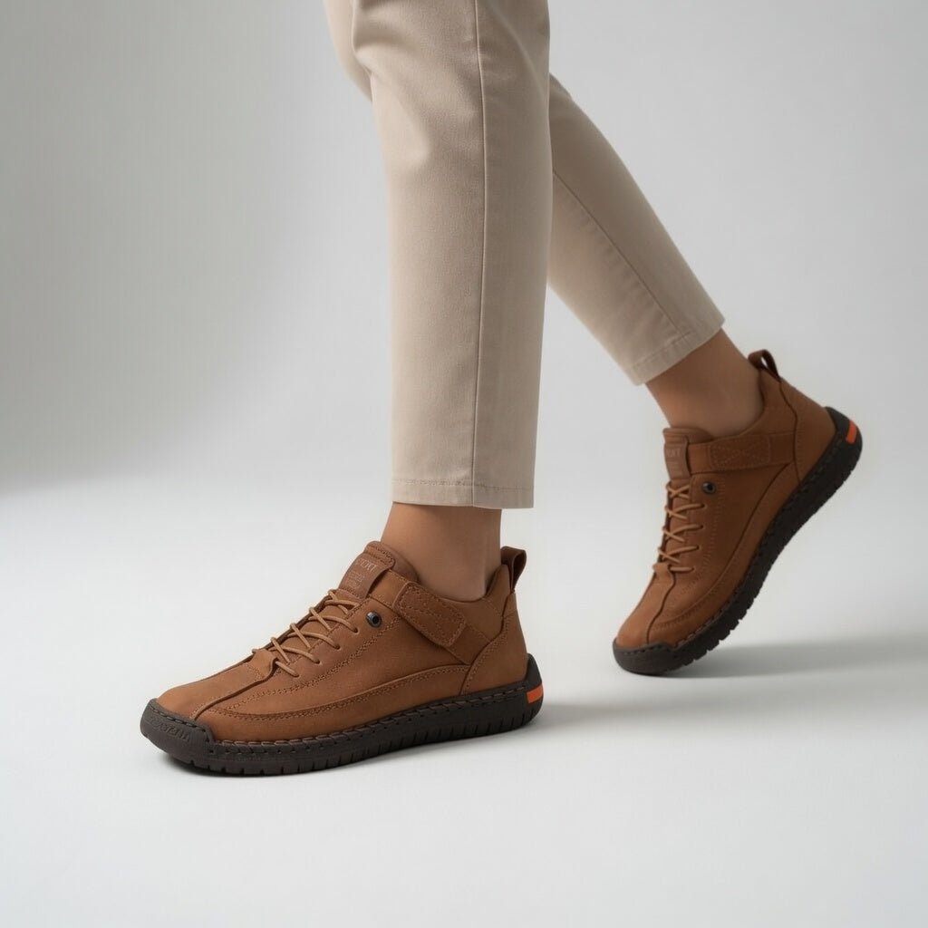 Eugénie | Sneakers med flettet sål