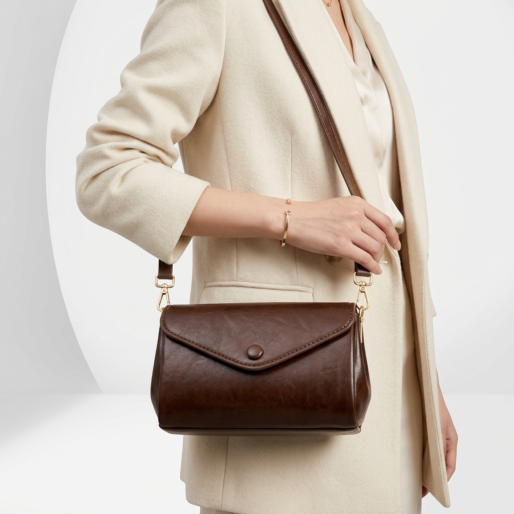 Bluette | Minimalistisk skuldertaske