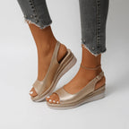 Augustine | Kilesandaler i espadrillestil