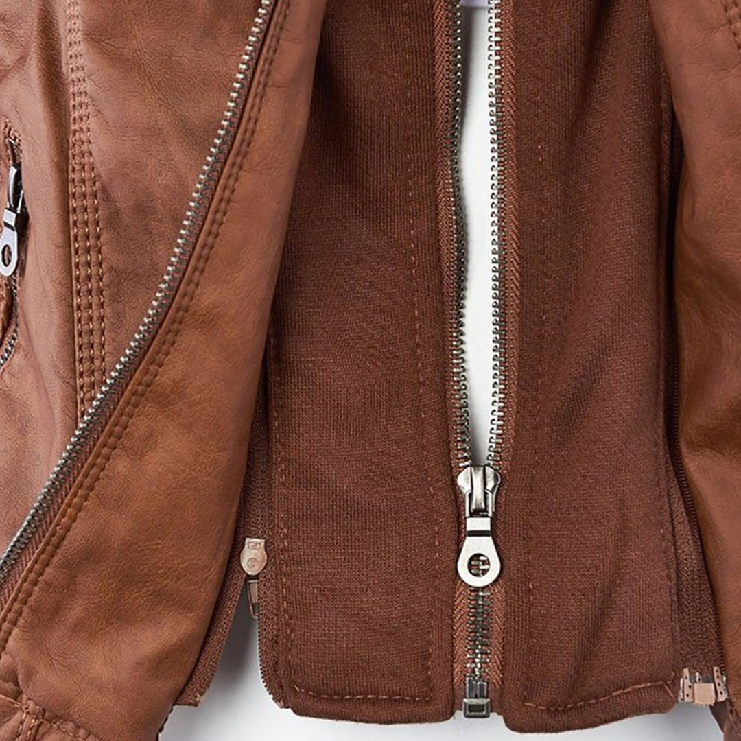 Mona | Struktureret jakke med urban stil