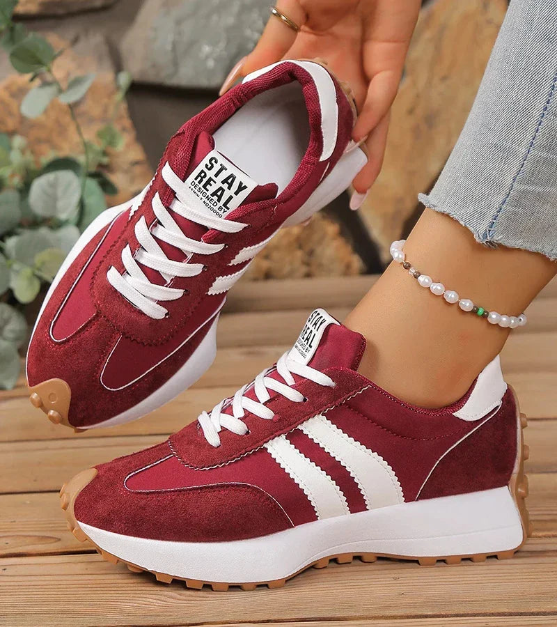 Delphine | Elegante sneakers med plateau