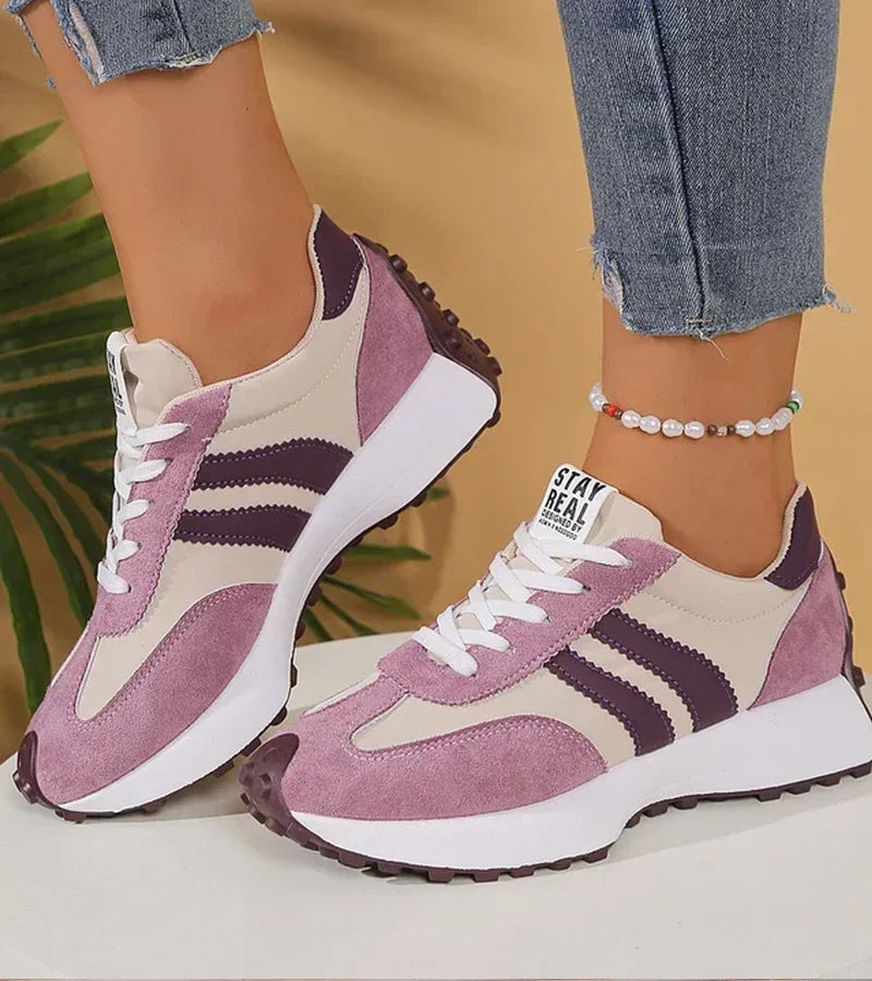 Delphine | Elegante sneakers med plateau