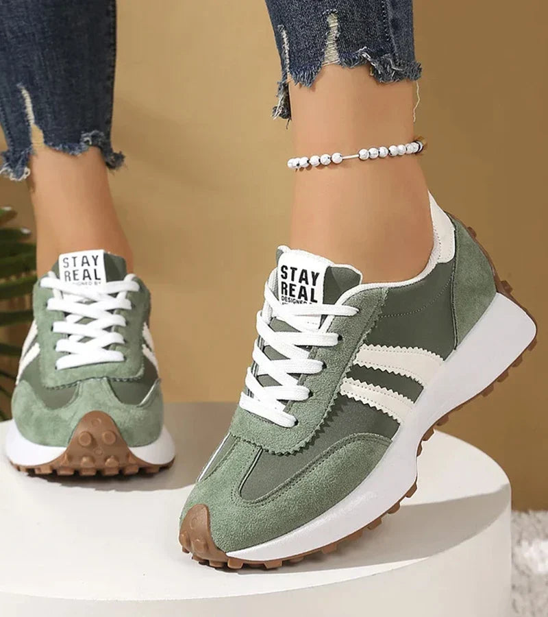 Delphine | Elegante sneakers med plateau