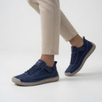 Eugénie | Sneakers med flettet sål
