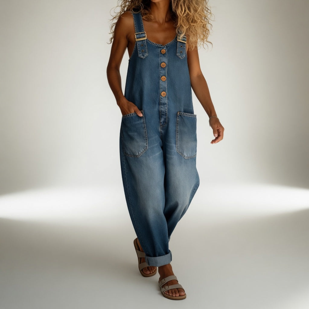 Lisette | Denim-overalls