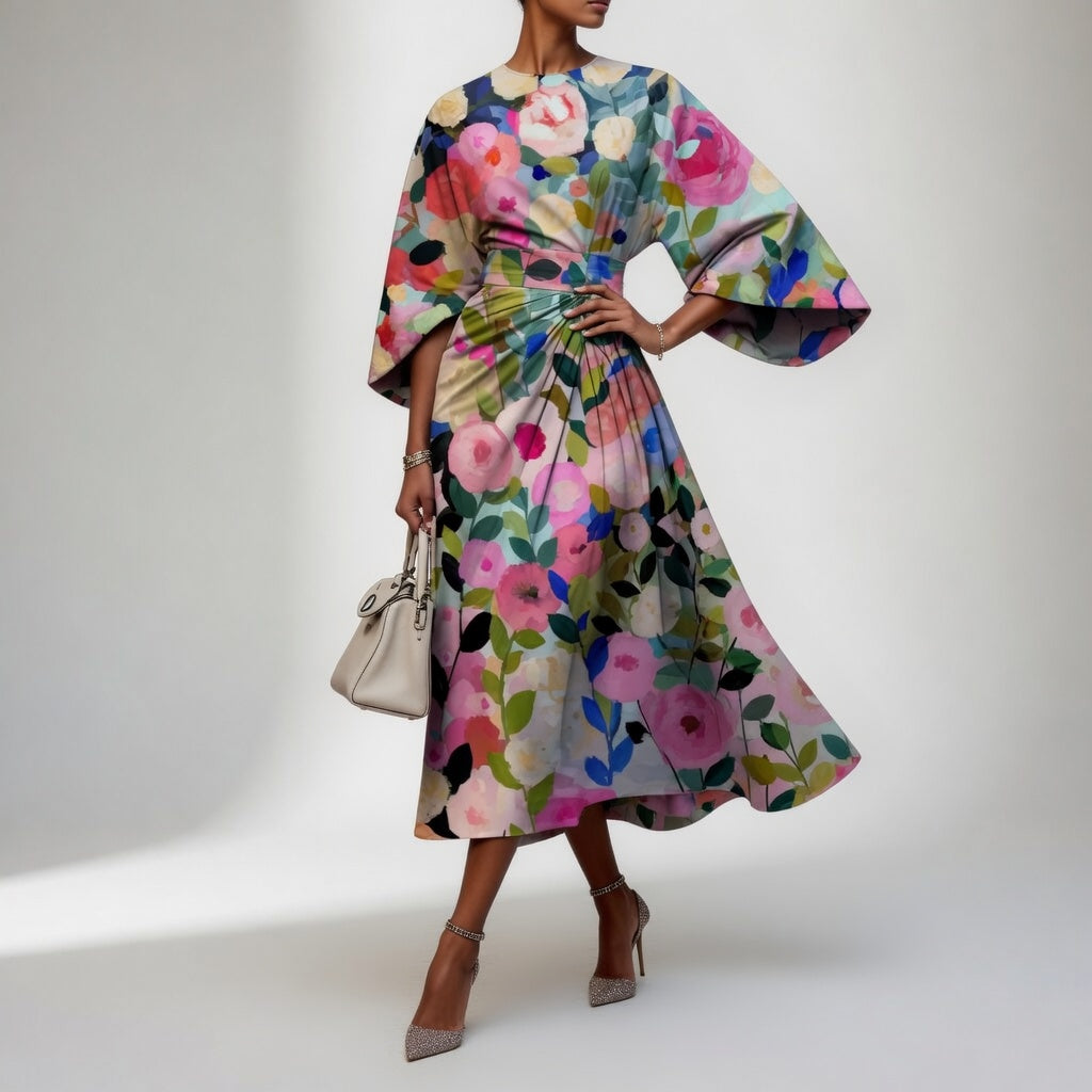 Marylou | Blomstret kimono